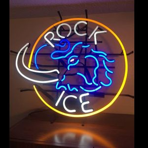 Neonschild für Rockeis Elephant Neon Glühbirne Schild Lampe Dekor Home Wall Music Room Handcraft Bier Bar Leuchte Licht zum Verkauf zum Verkauf