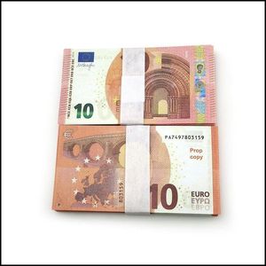 Другие принадлежности для праздничных вечеринок 2022 Новая фальшивая банкнота с деньгами 5 20 50 100 200 Доллар США Евро Реалистичный реквизит для игрушечного бара Копия валюты Mo Dhc0X5HXMXO5Q