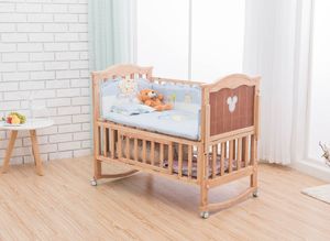 "love and peace" Lovely Baby Cribs are suitable for under 3 years old babies.