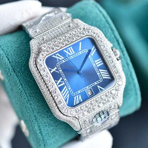 Wristwatches Mens Watch y Automatic Mechanical Watch 40mm Sapphire Stainls Steel Strap Multiple Colors Available Diamond WristWatch Arabic Numerals DialR9HA