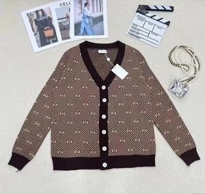 Tasarımcı Yün Kadın Sweaters için Kırmızı Cardigan Kırmızı Vaz