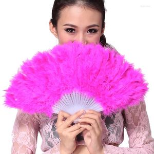 Stage Wear Belly Dance Feather Fan Fan Props Dancing Turkeys Fani Akcesorium Kobiet