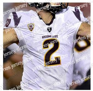 Custom State ASU NCAA College Football Jersey Pat Tillman Jayden D