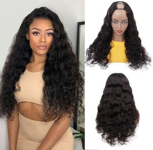2022 New Brazilian Loose Deep Wave U Part Wigs For Women 150 Density Loose Wave Middle U Shape Wigs Glueless Wigs Dreaming queen HAIR