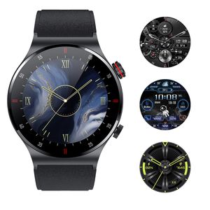 newst Relógios inteligentes Bluetooth QW33 smartwatch ECG PPG Business pulseira de aço inoxidável relógio masculino à prova d'água