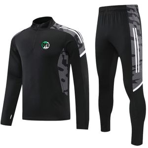 VFB LUbeck Herren -Tracksuit Halb -Reißverschlussjacke Hose Freizeit -Sweatshirt -Anzüge Sportswear Outdoor Sport und Freizeitbekleidung Erwachsene Tracksuts