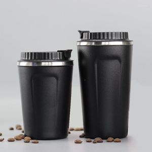 Canecas Ups 380/500ml Caneca de caneca de café aço inoxidável com tampa de parede dupla a vácuo de vácuo BPA BPA Free Outdoor Cup