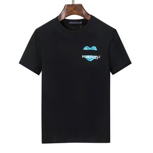 2022 letni mężczyzna projektant T Shirt Casual Man damskie koszulki z nadrukowanymi literami z krótkimi rękawami Top sprzedam luksusowe męskie ubrania hip-hopowe #98