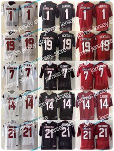 NCAA South Gamecock College Football Jerseys 1 Deebo Samuel 19 Ja