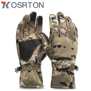 Sports Gloves Winter Warm Waterproof Non-Slip Fishing Motorcycle Camo Hunting Ski Camping 221021