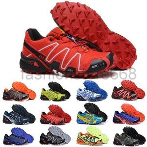 Salomon Sandals Volt Gym Shoes Red Black Runner Sports Sweet Speed ​​Cross 3.0 3S Fashion Utility Outdoor Low Boots for Men Solomon