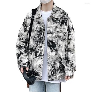 M￤ns jackor Autumn Jeans M￤n knyter f￤rg￤mne Casual Jacket 2022 Design L￶st LAPEL Women Coat Tide