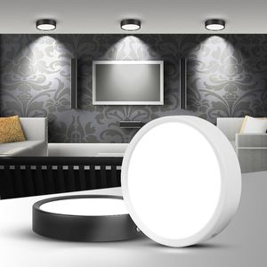 LED nedljus Spot LED -lampor Downlight Spotlight 220V 25W Ytmonterad lampa för inomhusbelysning Kökstak