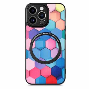 Magnetic Mobile Phone Cases For iphone 14 Pro Max 13 12 11 Fashion Cover Shockproof Anti Drop