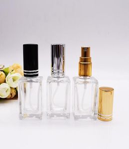 10ml Perfume Atomizador de vidro quadrado Fragr￢ncia Garrafa de Parfum Vi￡rio vazio SN807 REFILIZ￁VEL DO VIAL