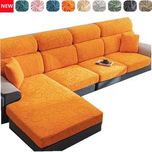 Fodere per sedie Fodera per cuscino per divano dal design girasole Decora il soggiorno Jacquard Panca per divano di alta qualità Chaiselongue