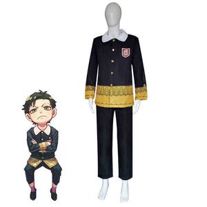 Anime kostümleri spot spyxfamily anime Damian Desmond Schooluniform soğuk anime cosplay takım elbise ikinci oğul takım elbise j220915