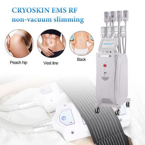 Remoção de celulite de máquinas EMS em Máquinas Cryo Perca peso Cryolipólise RF Slimming Machine