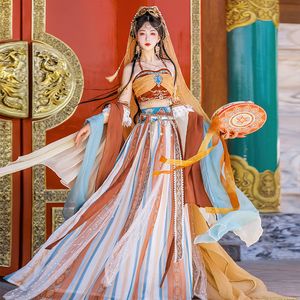 Indian dance stage wear Princess Dress Traditional Asian Ethnic Clothing Classical women's Oriental performance Costume