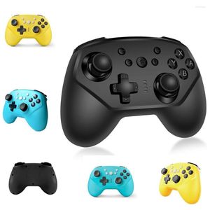 Oyun Denetleyicileri Kablosuz Bluetooth Pro Denetleyici Gamepad Switch NS Lite için Turbo Hızlı