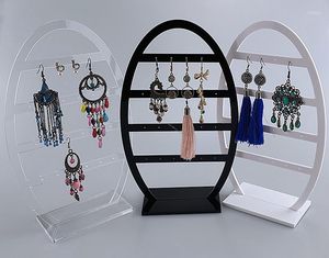 Biżuteria woreczka akrylowa wysokiej jakości uchwyt na kolczykach wyświetlacza organizer pokazujący stojak