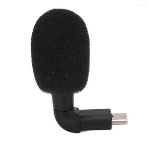 Mikrofony typu C Wtyczka Smartfon wideo Mini mikrofon telefon komórkowy Omnidirectional Wysoka czułość 90 ° Kąt i odtwarzanie mikrofonu