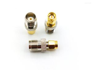 Lighting Accessories 50pcs-100PCS COPPER TNC Connector Female To SMA Male RF Coaxial Adapter