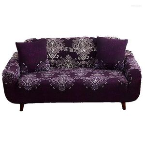 Chair Covers Purple Night Four Seasons Universal Simple Sofa Cover Elastic Dustproof Non-slip Tight Package Home CZ75