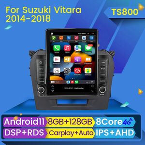 DVD de carro Radio multimídia Player Android 11 para Suzuki Vitara 2015-2019 Navigação GPS CarPlay Bt 2din