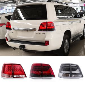 CAR LED TAIL LIGHT BALIGHT FￖR TOYOTA LAND CRUISER 200 FJ200 LC200 2008 2008 2012 2012 2012 2012 2013 2014 2015 Bakre dimlampa