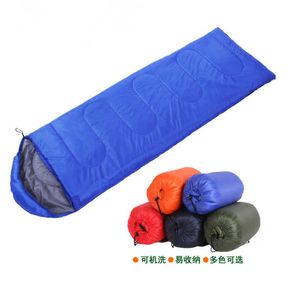 Sacos de dormir Multifunction Outdoor Portable Hollow Cotton Sleeping Bag Summer Camping escalando 1 pessoa Mantenha o estilo de dormir do estilo de envelope quente T222022