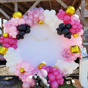 decor Portable balloon stands flower support frame ring floral stand for photo backdrop wedding balloon arch party events banne imak453