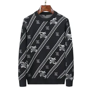 Herrtr￶jor Designer 21SS Mens Long Sleves Letters Budge broderi mode unisex hoodies pullover tr￶ja m￤n toppar kl￤dtr￶ja dra o9ma