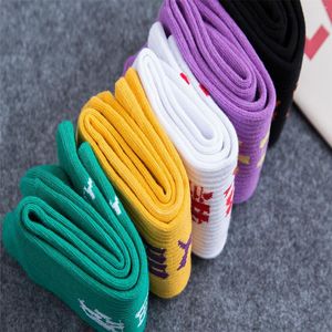 Men's Socks 2022 Hip-Hop European And American Street INS Men's Skateboard Letter Sock National Tide Personality Stocking 668