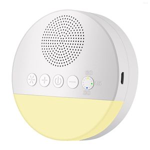 Luci notturne Suono Easysleep Macchina per il rumore bianco Suoni rilassanti Misuratore del sonno Funzione timer Alimentato tramite USB Per il relax del sonno