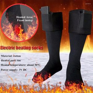 Men's Socks Thicken Warmer Electric Heated Battery For Women Men Winter Outdoor Skiing Cycling Sport