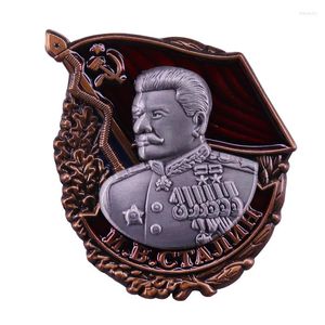 Broches de medalha russa do CCCP com pino de esmalte de martelo falciforme