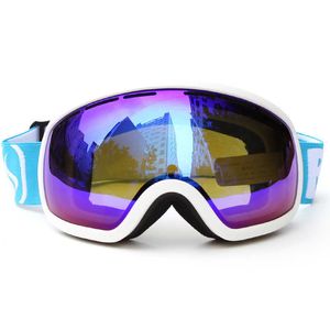 スキーゴーグルアダルトアンチフォッグスノーゴーグUV保護Doub Extra-Large NS Glass SkateBoard Snowboard Eyewear Snow-2700 L221022