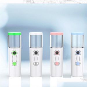 その他のハウスキーピング組織Nano Mist Sprayer Facial Body Nebizer Steamer Mini Moisturizing Handheld Portable Hydrator Skin Care DHJFB