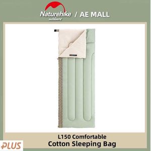 أكياس النوم NatureHike Envelope Cotton البالغين في الهواء الطلق يمكن تقسيم الخيمة التخييم خفيفة للغاية T221022