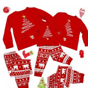 家族マッチング衣装2022冬の新年ファッションカップルクリスマスパジャマセットマザーキッズクリスマスパジャマ