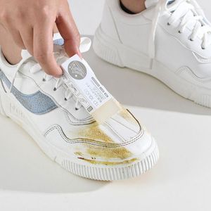 Armazenamento de roupas 1 PC Limpeza de sapatos portátil Sapatos de lavagem rápida escova para tênis brancos de borracha Suede tênis fosco de carro em casa