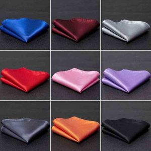 Erkekler Katı Bowtie Aksesuarları Moda Hediyeleri Erkek Bağları Hankies Resmi Giyim Mendil Düğün Partisi Leisure Hanky ​​J220816