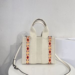 Torebka designerska Woody Tote Torba Zakupy hobo kobiety płócienne dżinsowe torby chlos plaż