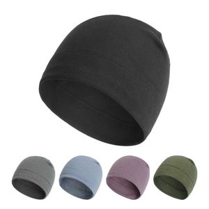 Beanie / Skull Caps Donna Uomo Elegante Hip-hop Soft Stretch Knit Slouchy Beanie Hat Skull Cap Slouchy Berretti Cap Cotton Chemio Sleep Cap Dwarf Hat T221020