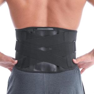 Waist Support Protection With Supportive Strip Heating Pad Fastener Tape Compression Protector Sports Exercise