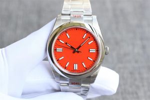 Top Montreal de Luxe 41 mm Mężczyźni zegarki 3230 Automatyczny ruch mechaniczny zegarki Super 904L drobne stalowe pasek lodowy Luminous 07