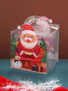 transparent plastic apple box High grade Christmas Eve fruit packaging