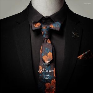 Bow Ties retro krawat profesjonalna sukienka dla mężczyzn business męska fajna przystojna brytyjska dżentelmen trend Koszulki Koszule Hankerchief Mężczyźni