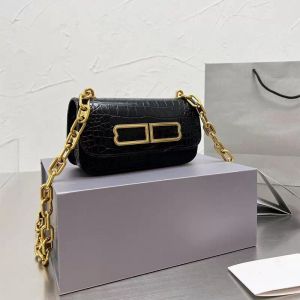 Moda Tasarımcıları Çanta Dedikodu Zinciri Flep Tofu Çanta Timsah Desen Crossbody Bag Kadın Çanta Marka Cüzdan Omuz Çantası Hnadbags